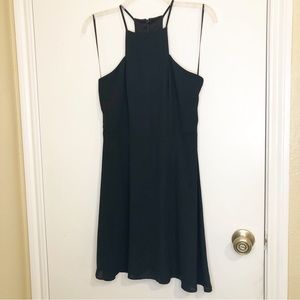 Express Black Spaghetti Strap Dress with Lining